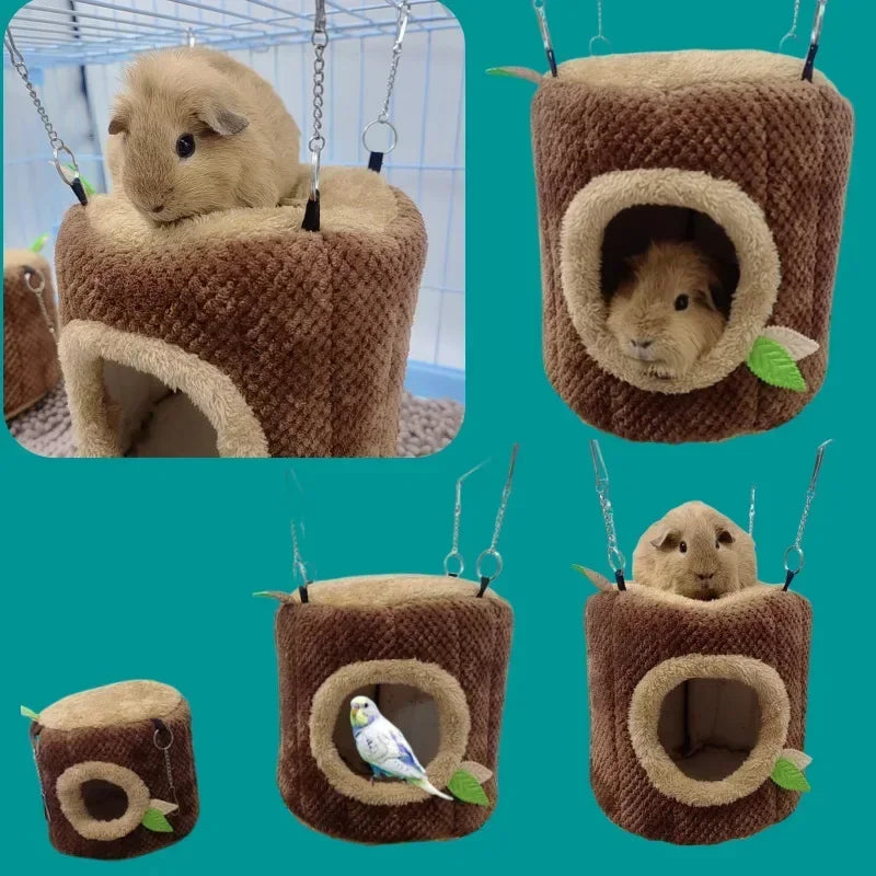 Mole Tunnel Hanging Bed Hamster Nest Pet Cage Household Supplies