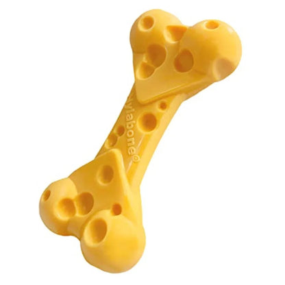 Cheese Bone Durable and Flavorful Designed for Aggressive Chewers Ideal for MediumSized Dogs