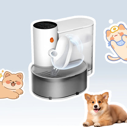 Smart Pet Water Dispenser Wireless Cat Water Fountain Dumping Dog Rechargeable Water Feeder