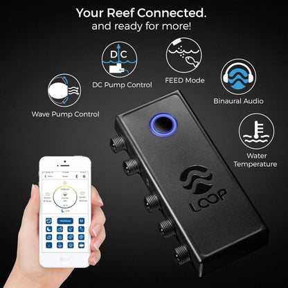 LED Saltwater Reef Marine Aquarium Light  Wave Pump Control