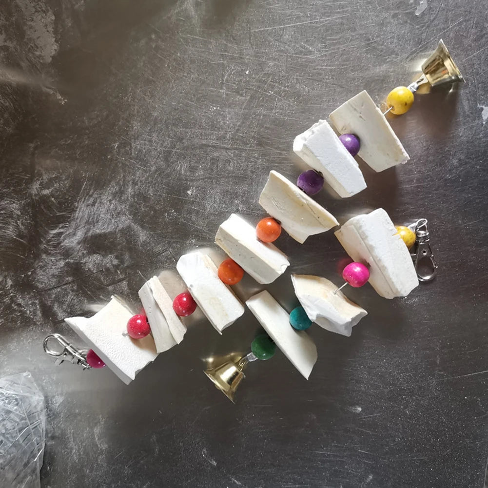 Pet Bird Food Demineralized Chewing Cuttlefish Bone Edible Crawling Pet Molar