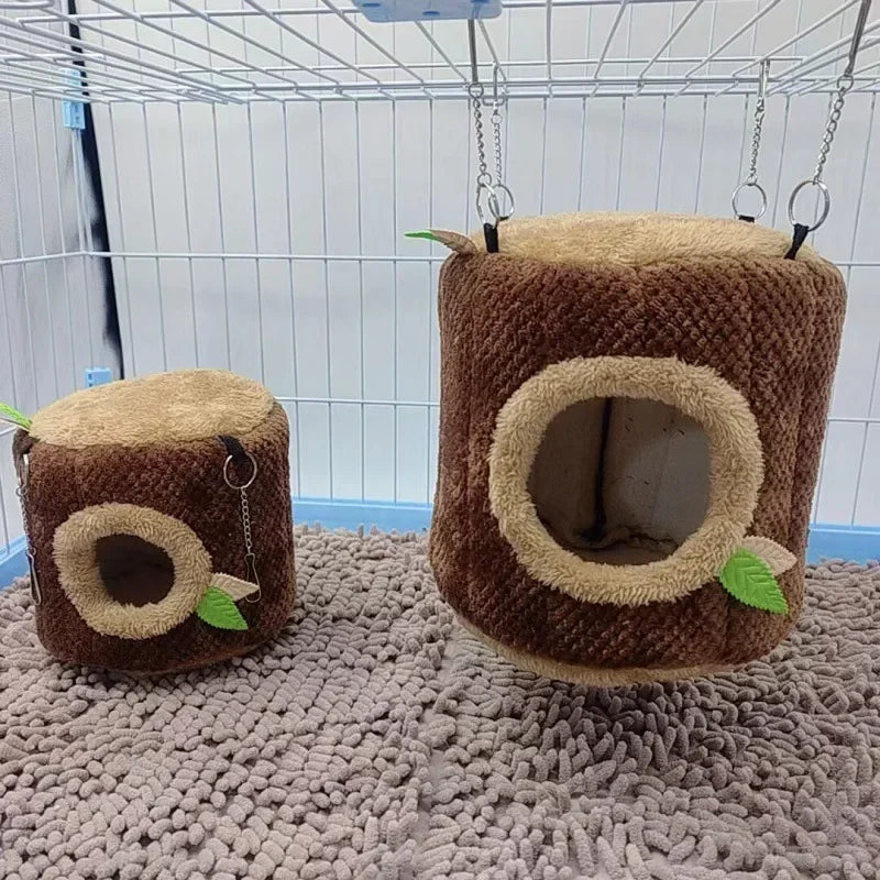 Mole Tunnel Hanging Bed Hamster Nest Pet Cage Household Supplies