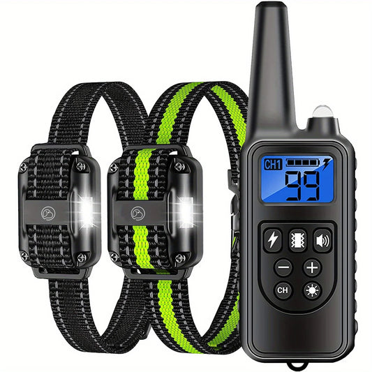 Dog Training  Shock, 3 E-Collars for Medium/Large Dogs