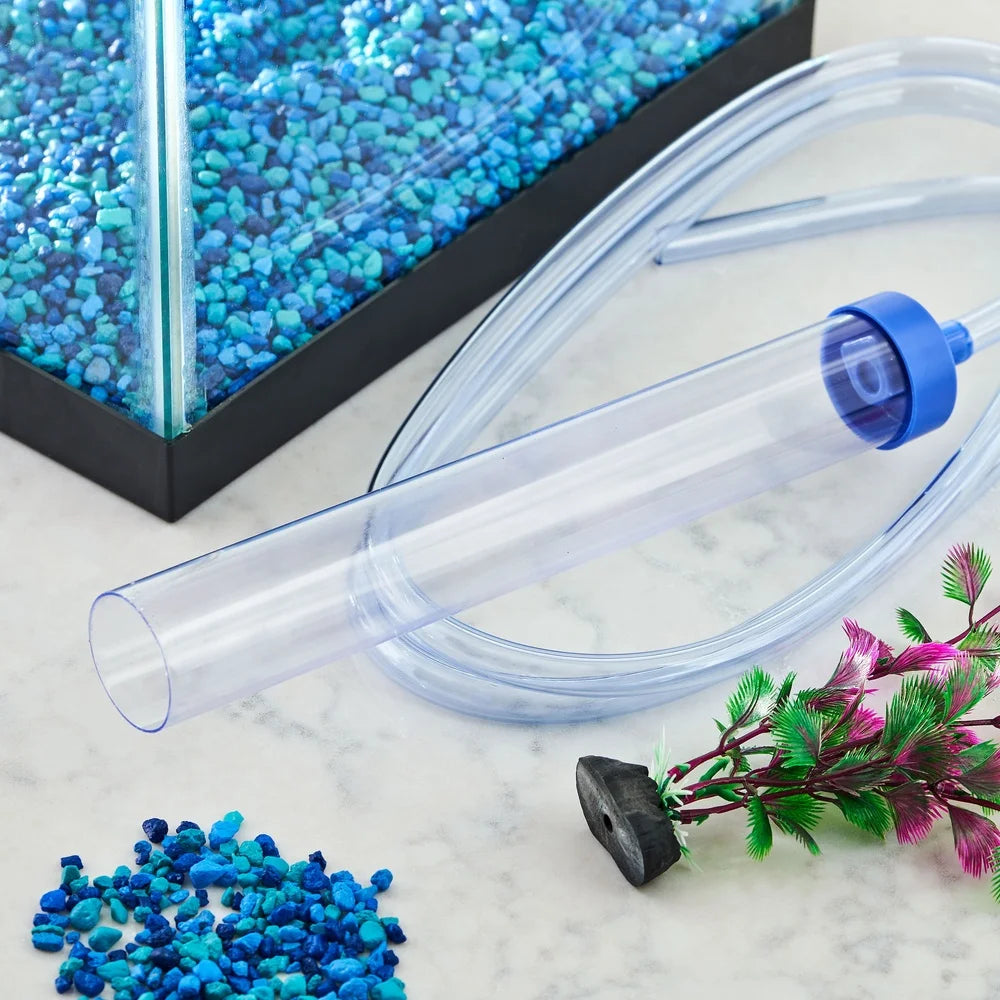 Siphon Gravel Vacuum Aquarium Debris Removal Fish Tank Maintenance