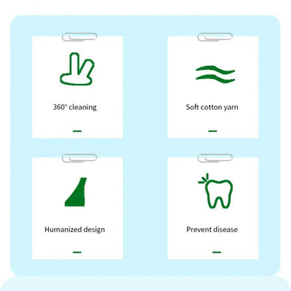 Soft Pet Fingers Cotton Brush Teeth Oral Cleaning Kitten Bad Breath Care Pet Supplies