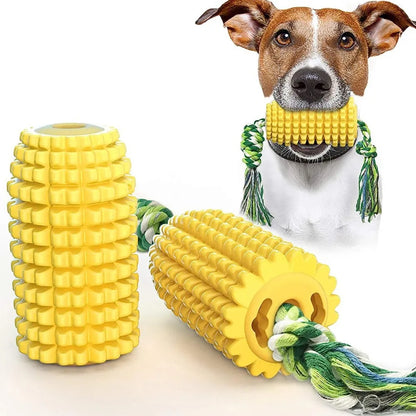 Toys Aggressive Chewers, Tough Durable Squeaky Interactive Dog Toys, Puppy Teeth Chew Corn Stick Toy For Small Large Breed