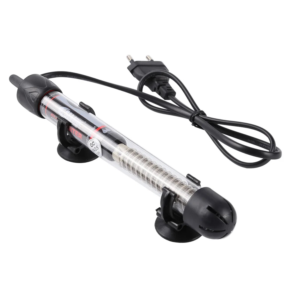 Adjustable Plug Tank Water Heating Rod Aquarium Waterproof Temperature Control Heater Fish Rod for Household Bedroom Ornaments