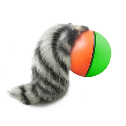 Electric Beaver Weasel Rolling Ball Pet Interactive Chasing Agility Toys Supplies