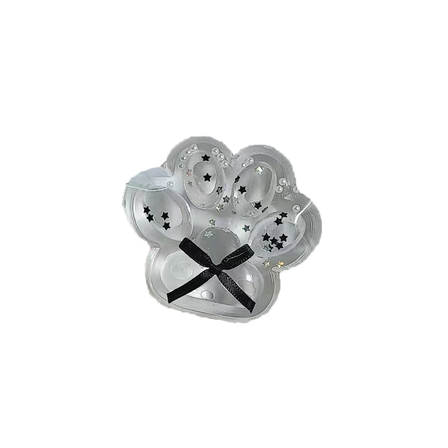 Cat Squeeze Toys Kids Adult Soft Pinch Pop Fidget Toys Cute Transparent Large Cat Paw