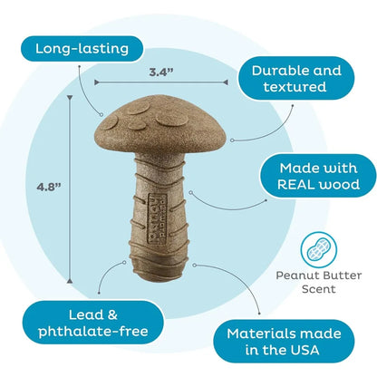 Durable Dog Chew Toy with Peanut Butter Scent for MediumSized Dogs LongLasting Entertainment