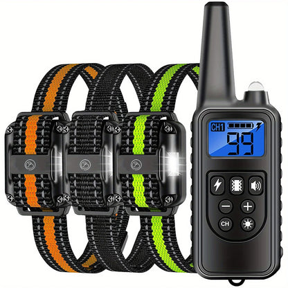 Dog Training  Shock, 3 E-Collars for Medium/Large Dogs