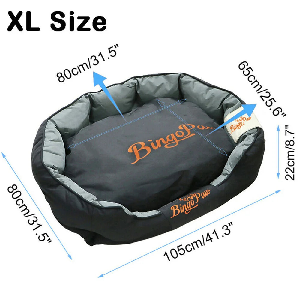 Waterproof XXL XL L Orthopedic Sofa Dog Bed Pet Mat Cushion Removable for Small Medium Large Dog