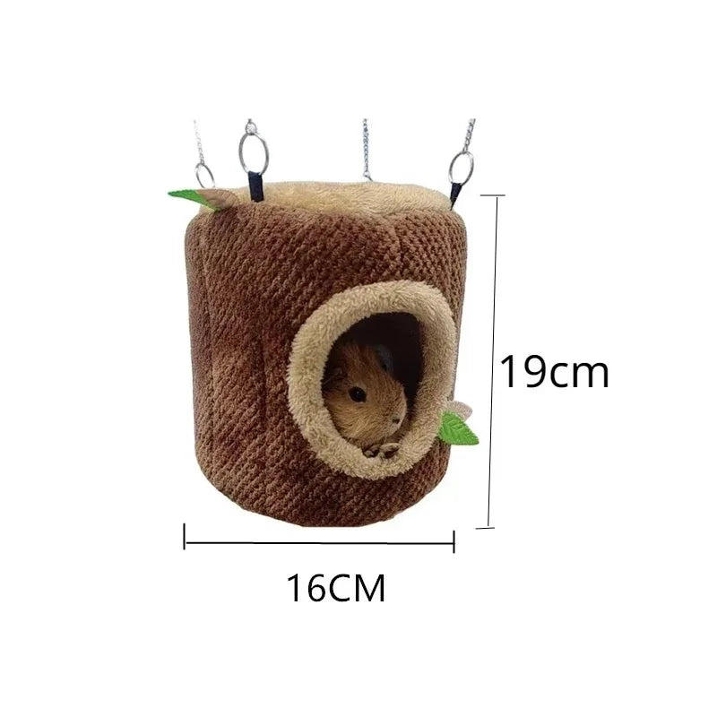 Mole Tunnel Hanging Bed Hamster Nest Pet Cage Household Supplies