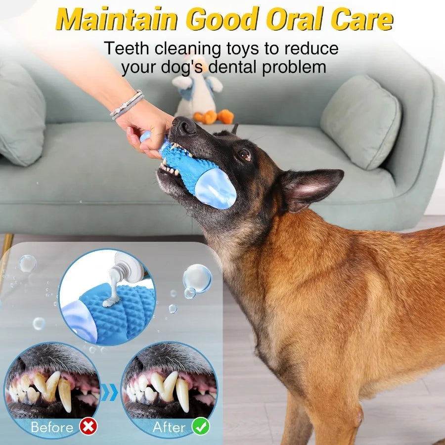 Indestructible Dog Toys for Aggressive Chewers Designed for Medium Large Breeds Squeaky