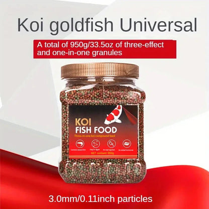 Goldfish Variety Pellets Grain Balanced Diet, Suitable For Koi, Goldfish, Parrotfish, Betta. Aquarium Fish,